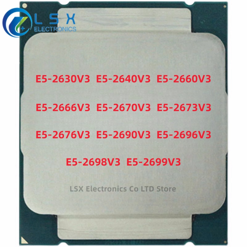 Xeon E5-2630V3 E5-2640V3 E5-26 - E5 2696 V3 recension och pris
