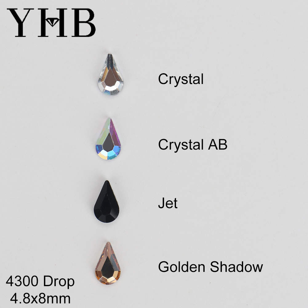 YHB Glitter Crystal Glass Stra - Platinum 8280 recension och pris