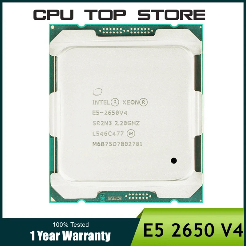 Intel Xeon E5 2650 V4 2650V4 S - Gold 6248R recension och pris